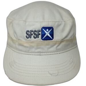 Alternative Army Cap Beige One Size SuccessFactors SFSF Strapback Distressed Hat